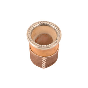 Folk mate gourd | chiseled german silver