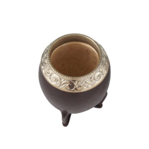 Torpedo mate gourd | chiseled german silver